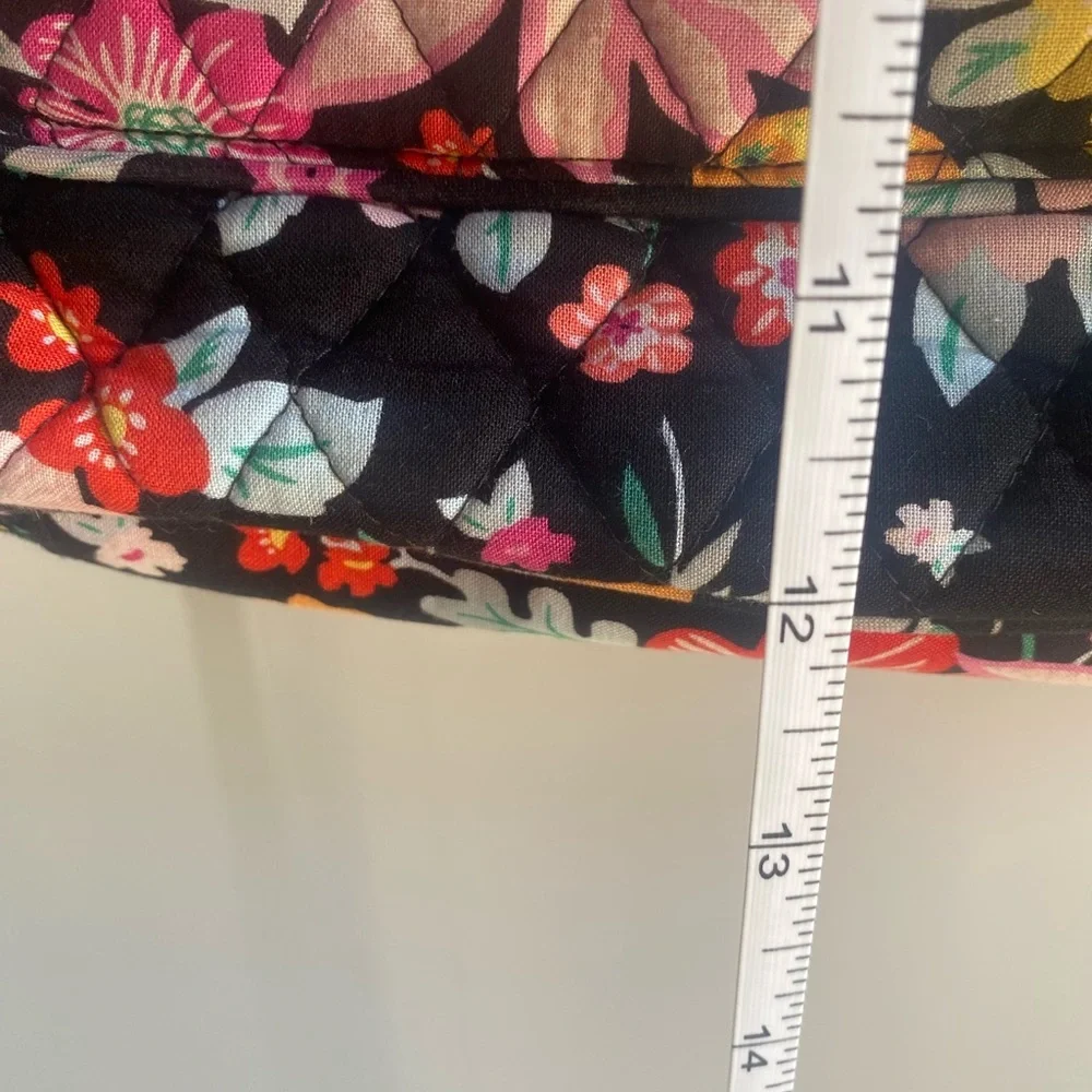 Vera Bradley Tangerine Twist Crossbody Messenger Bag Quilted Floral Colorful - Picture 12 of 12